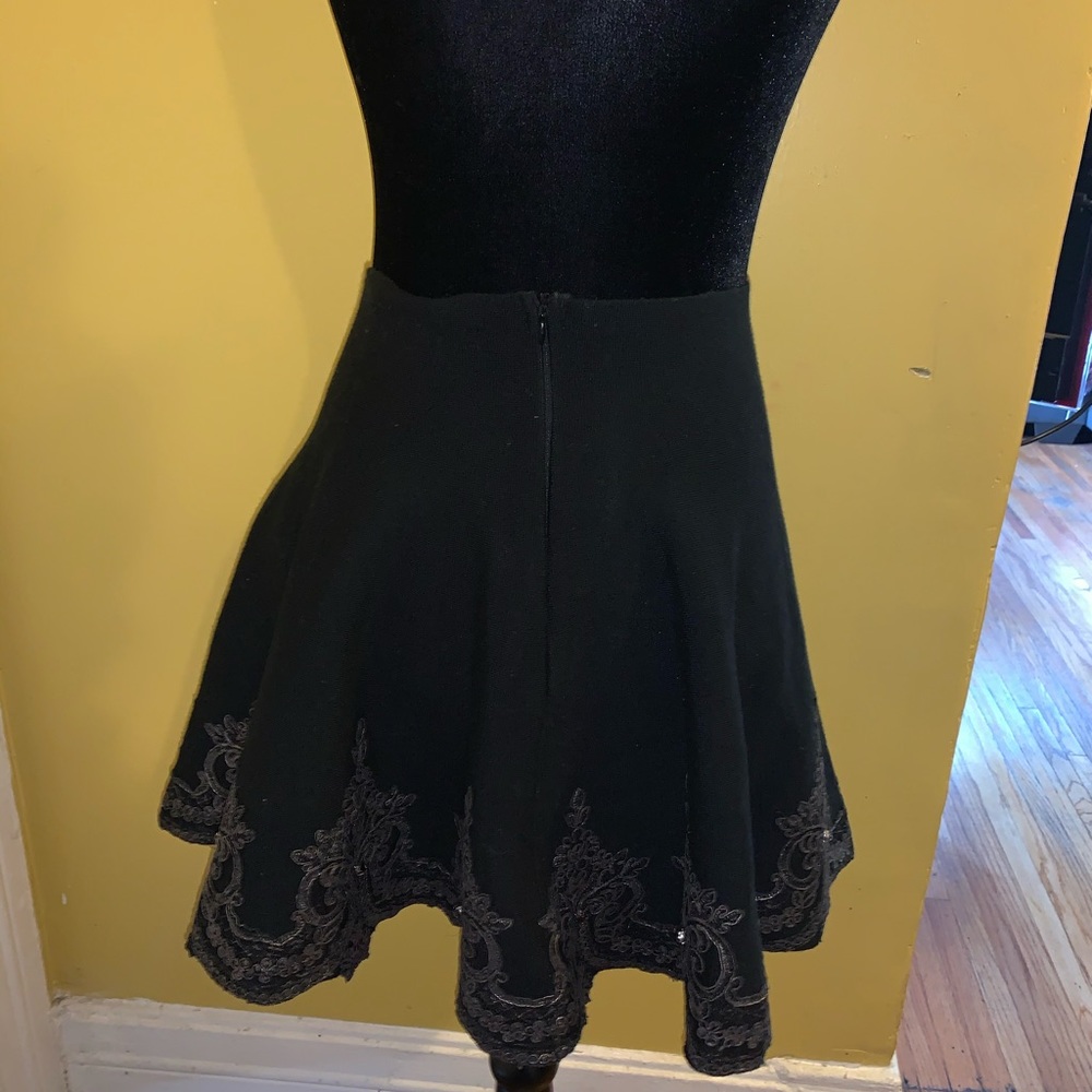 Black skirt